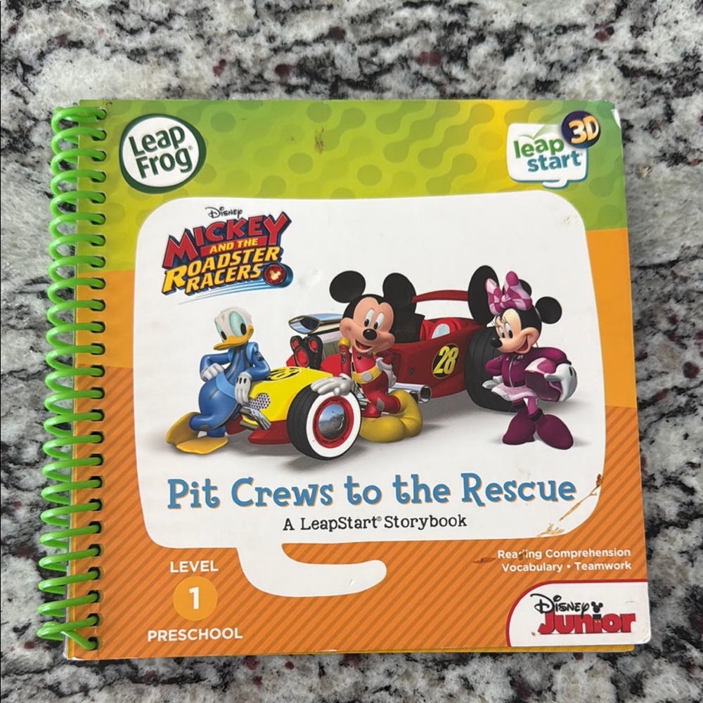 Mickey and the Roadster Racers Storybook - Green and Orange